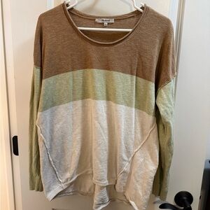 Madewell Tan Knit Sweater